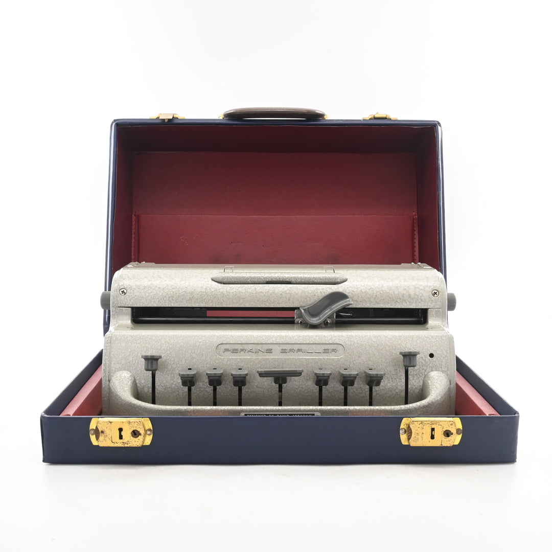Perkins Brailler - The Perkins Braille typewriter writing machine