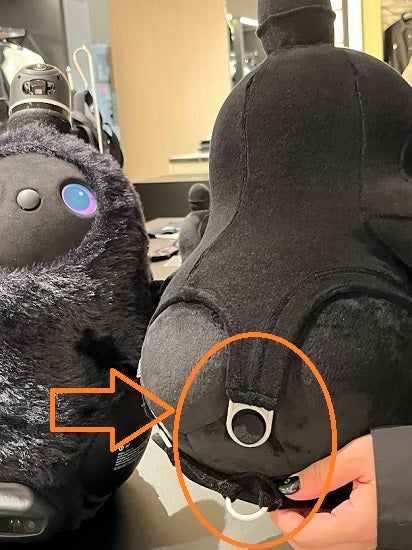 新宿】オールブラックのLOVOT（らぼっと）が登場！ 伊勢丹新宿店