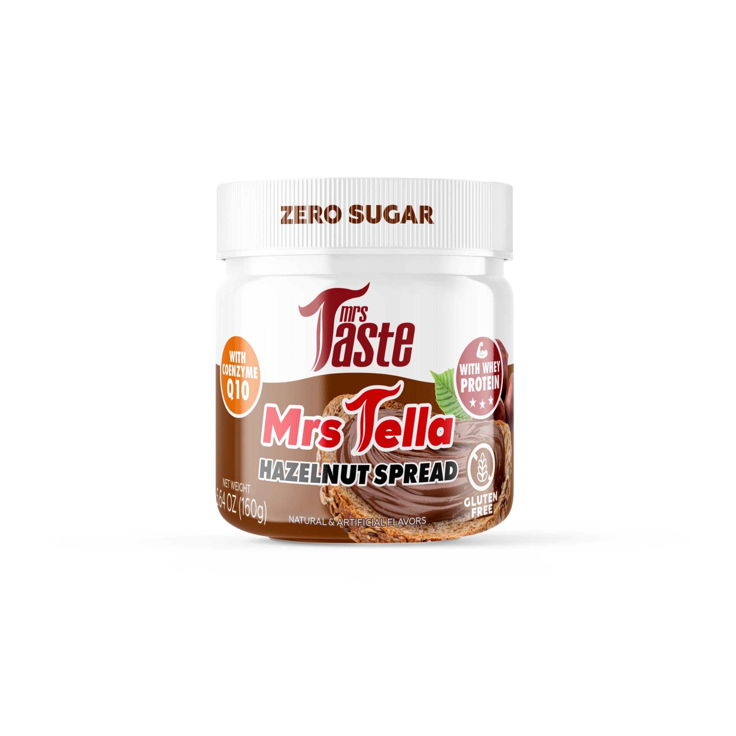 Mrs. Taste MRS TELLA ( CHOCOLATE HAZELNUT ) Spread - 5.6oz | Sugar