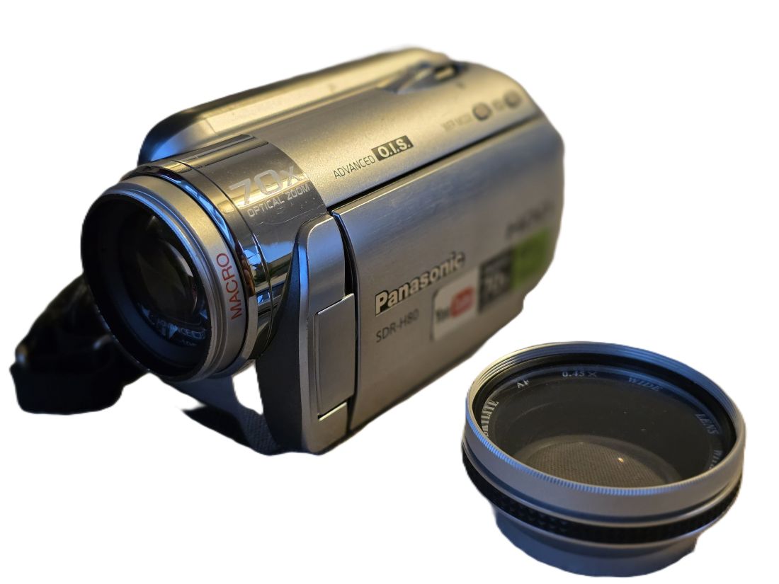 Panasonic SDR H80 60GB HDD (Hard Disk Drive) Camcorder with 70X
