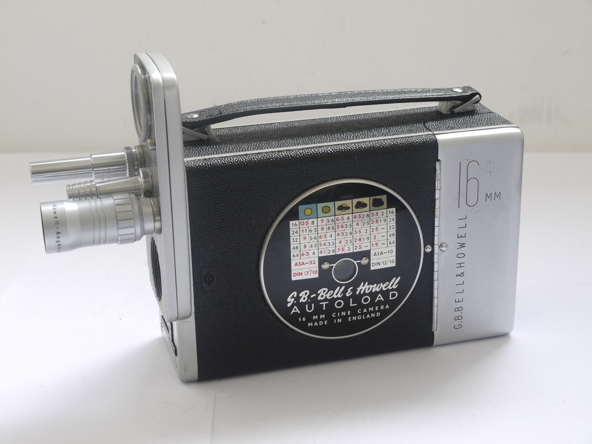 Bell & Howell Autoload 16mm clockwork motorised cine camera body