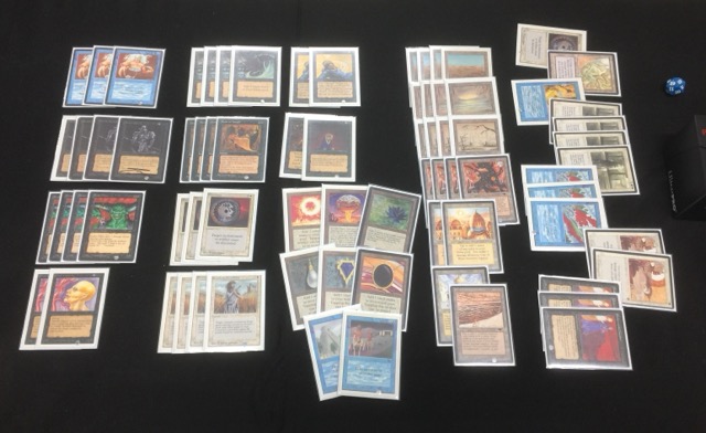 MTG カジュアルオールドスクール 黒単 オールドスクールデッキ紹介