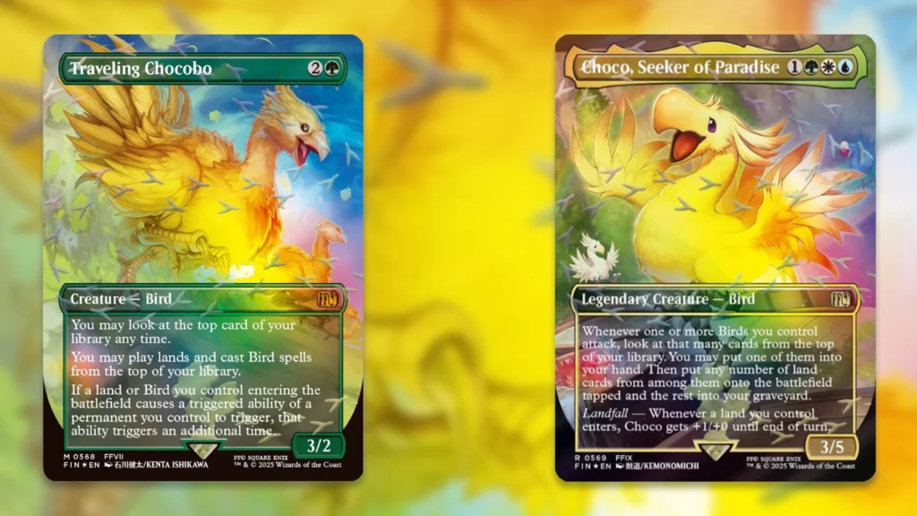 MTG FINAL FANTASY チョコボバンドル 英語版 日本語版 マジック：ザ