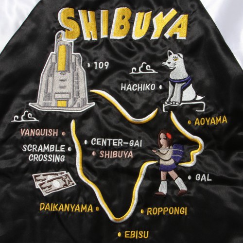 衝撃！】VANQUISH新作スカジャンが背負う渋谷の街と刺繍に込められた