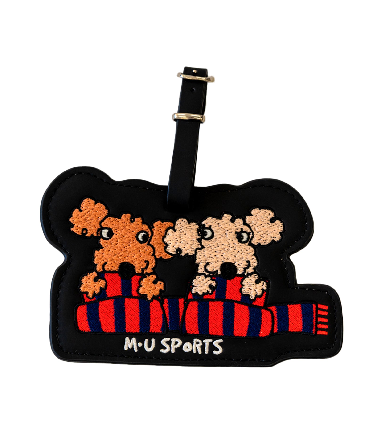 名入れ刻印OK】M・U SPORTS 上質レザー風 キャラクターゴルフタグ – M