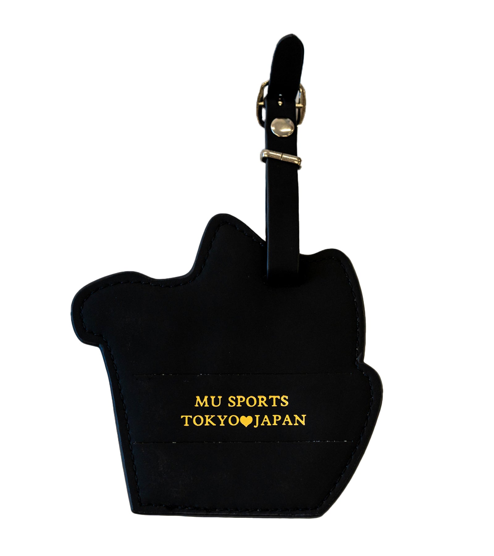 名入れ刻印OK】M・U SPORTS 上質レザー風 キャラクターゴルフタグ – M