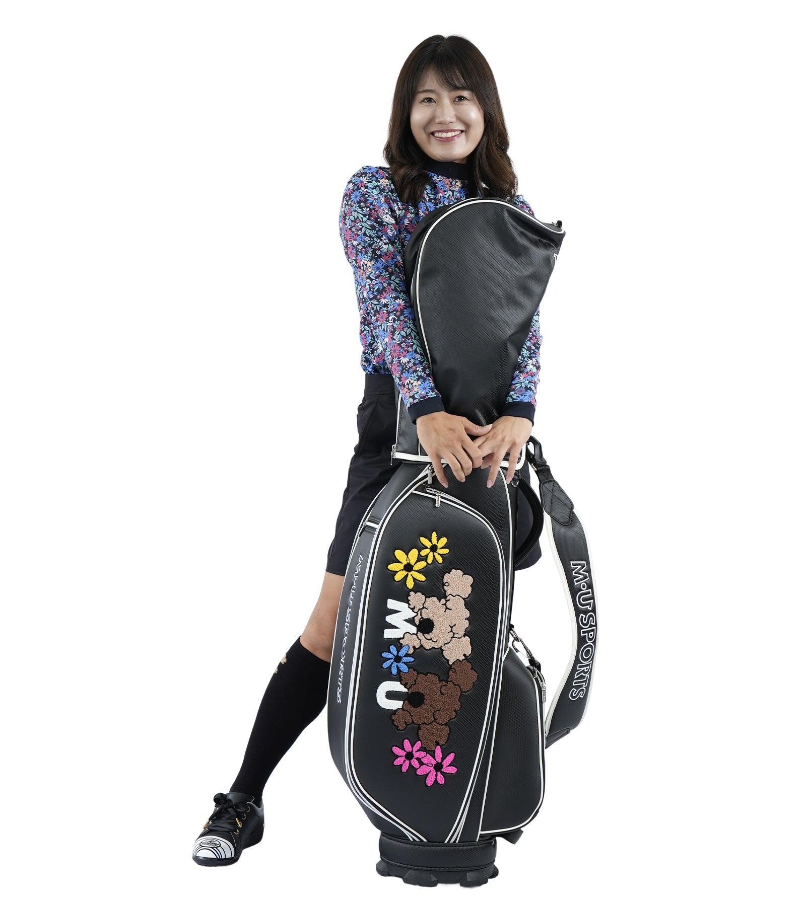 MUキャラクター立体サガラ刺繍キャディバック – M・U SPORTS ONLINE SHOP