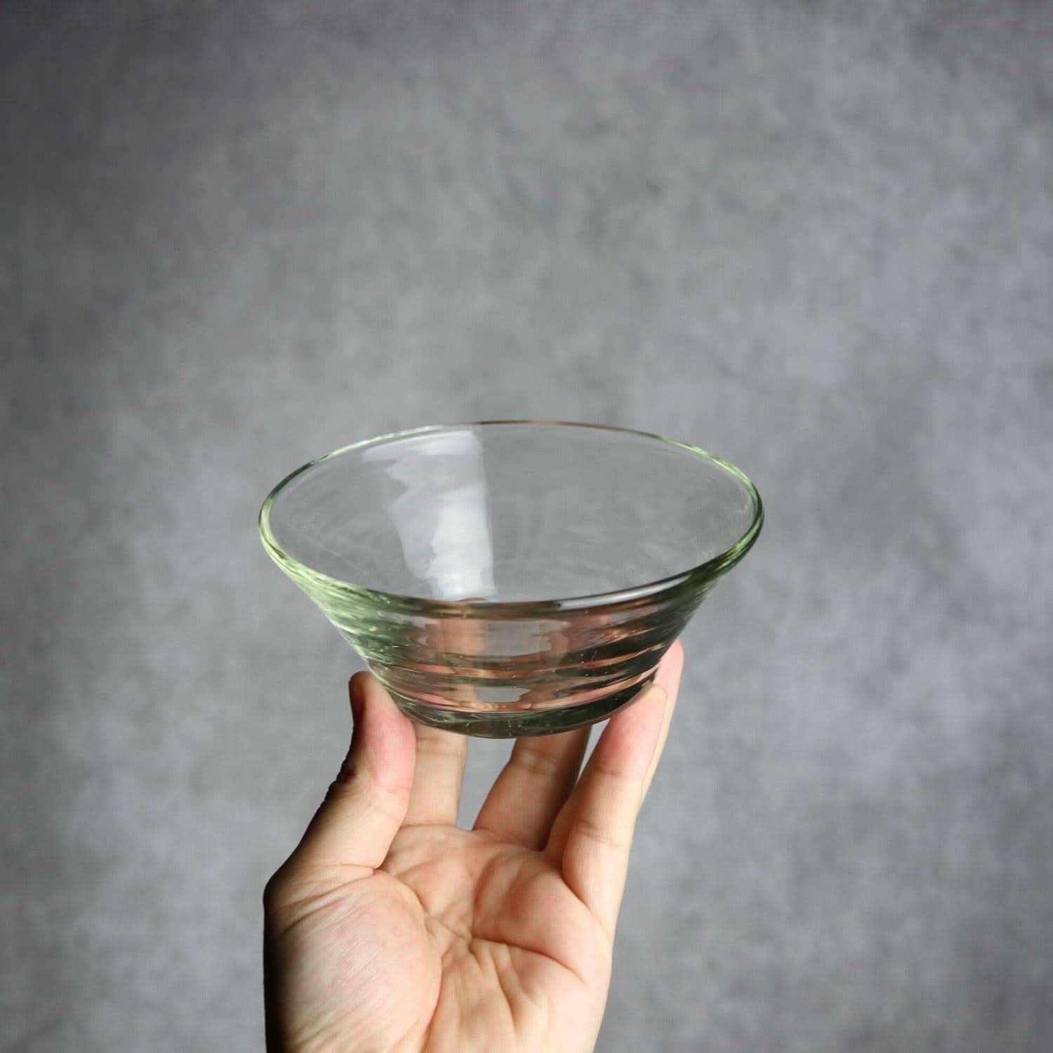 ノーマルボウル クリア 琉球ガラス ガラス工房清天｜ガラス工房 清天