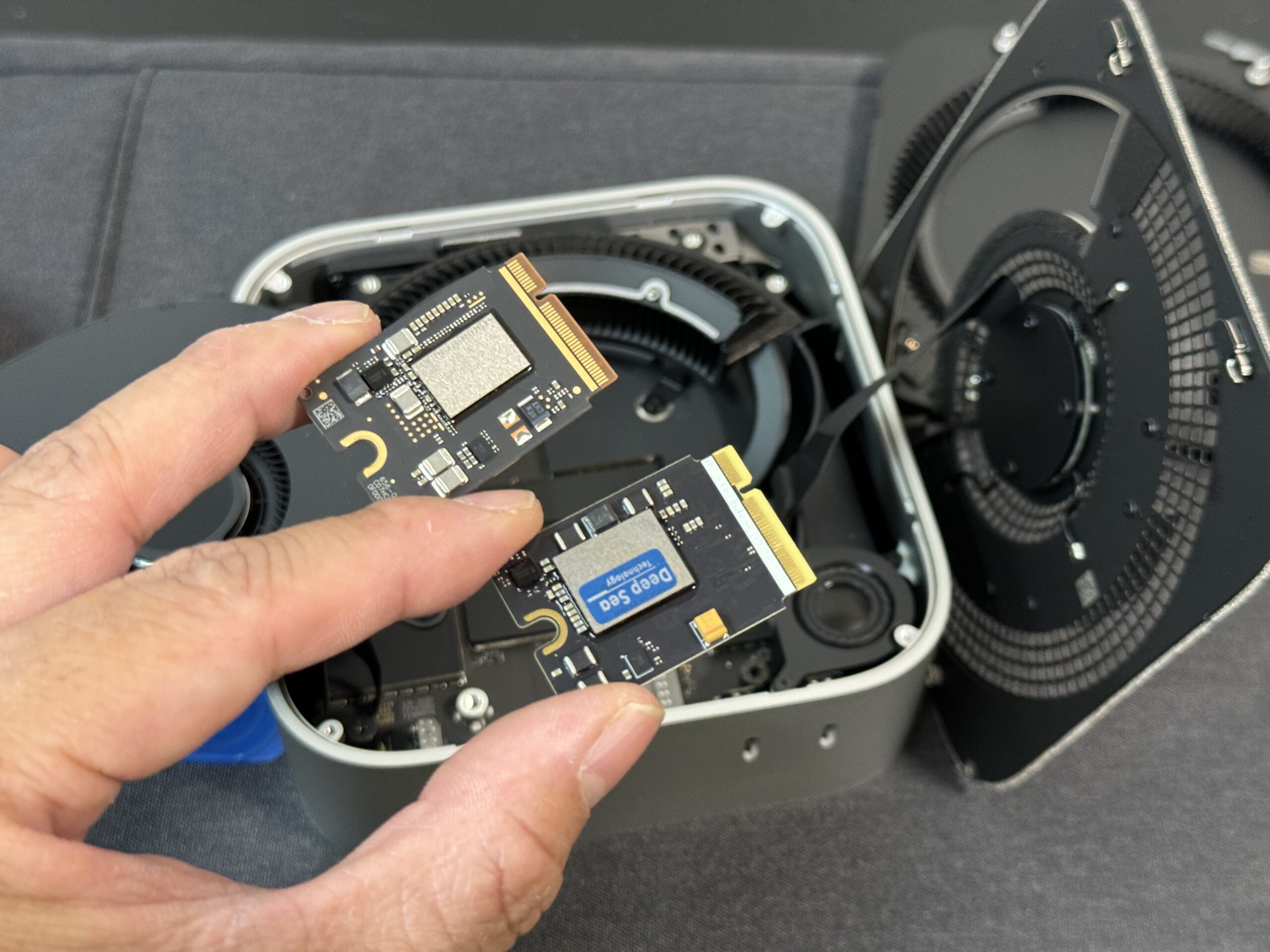 写真で解説】Mac mini M4のSSDを自分で交換！256GB→2TBで3万円ちょい
