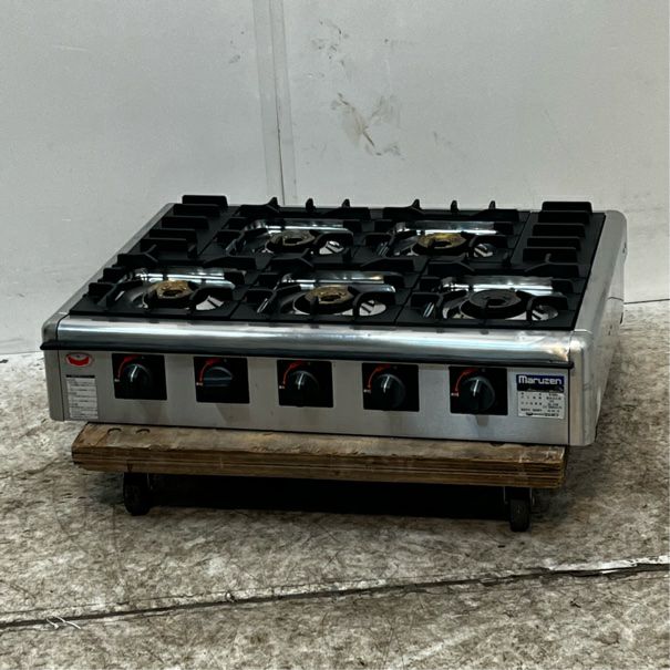 マルゼン 卓上5口ガスコンロ M-825C | 無限堂厨房ネットショップ