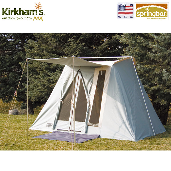 カーカムス（Kirkham's）】おしゃれにスプリングバーテントという選択