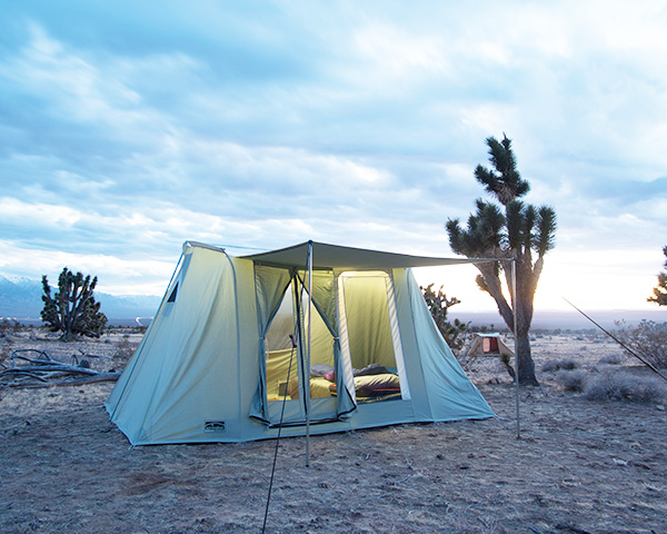 カーカムス（Kirkham's）】おしゃれにスプリングバーテントという選択