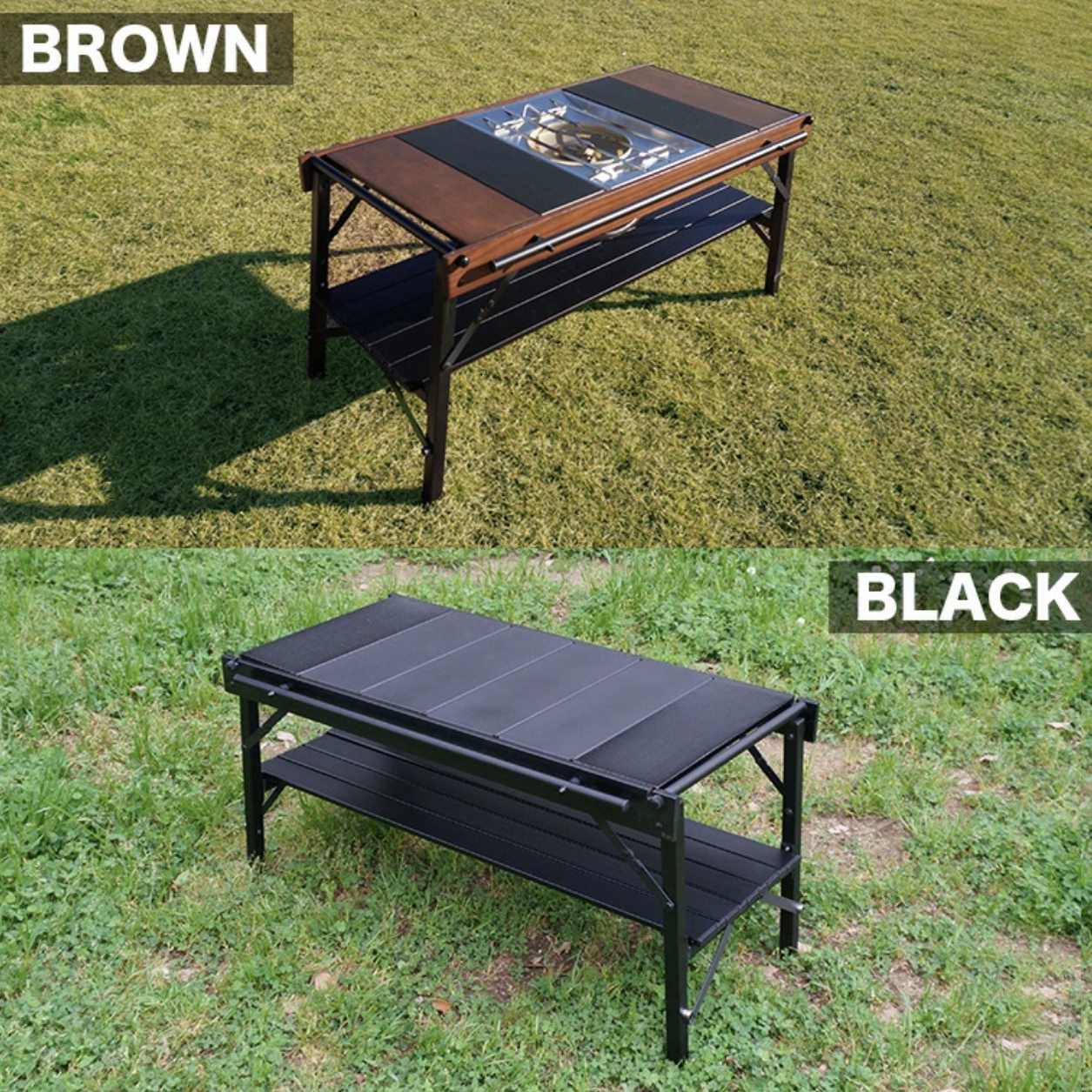 RcrCampオークパネルテーブル】美しさと実用性を兼ね備えたキャンプ