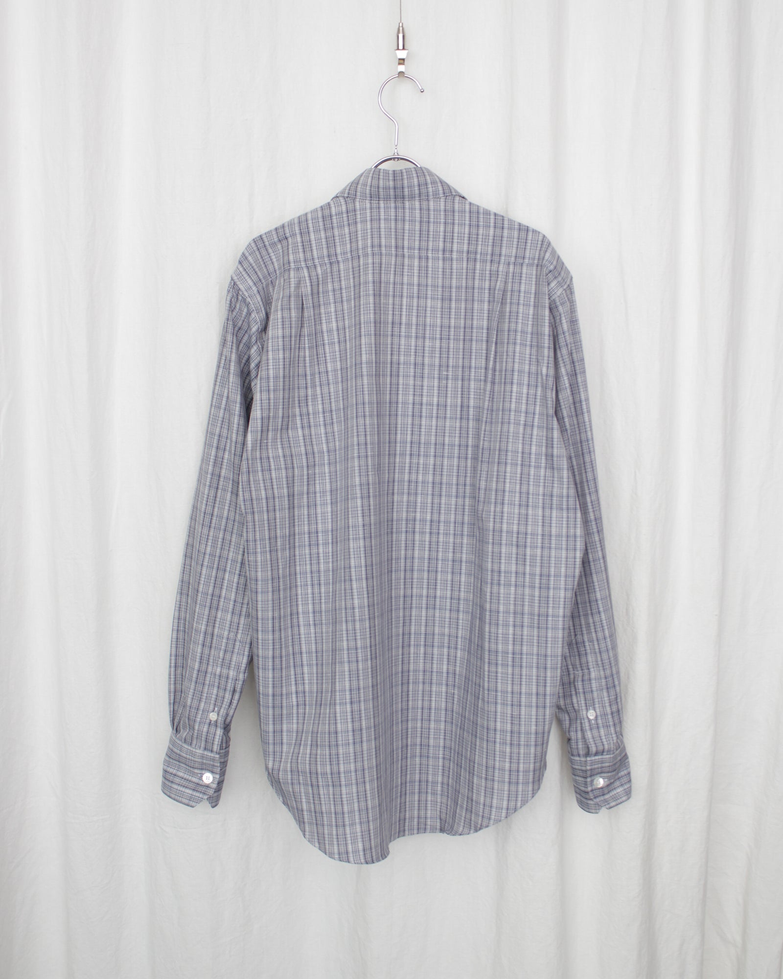 CAMISAS MANOLO カミサスマノロ 通販 BLUE / WHITE MULTI CHECK NORMAL