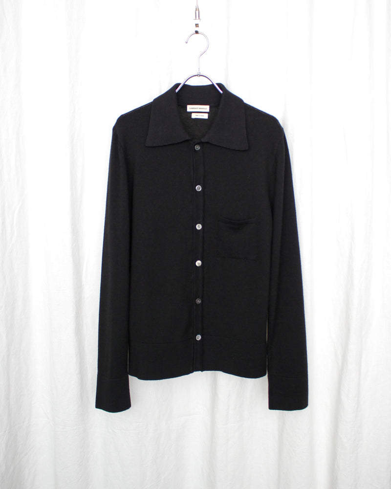 CAMISAS MANOLO カミサスマノロ 通販 NERO KNITTED SHIRT (25023004