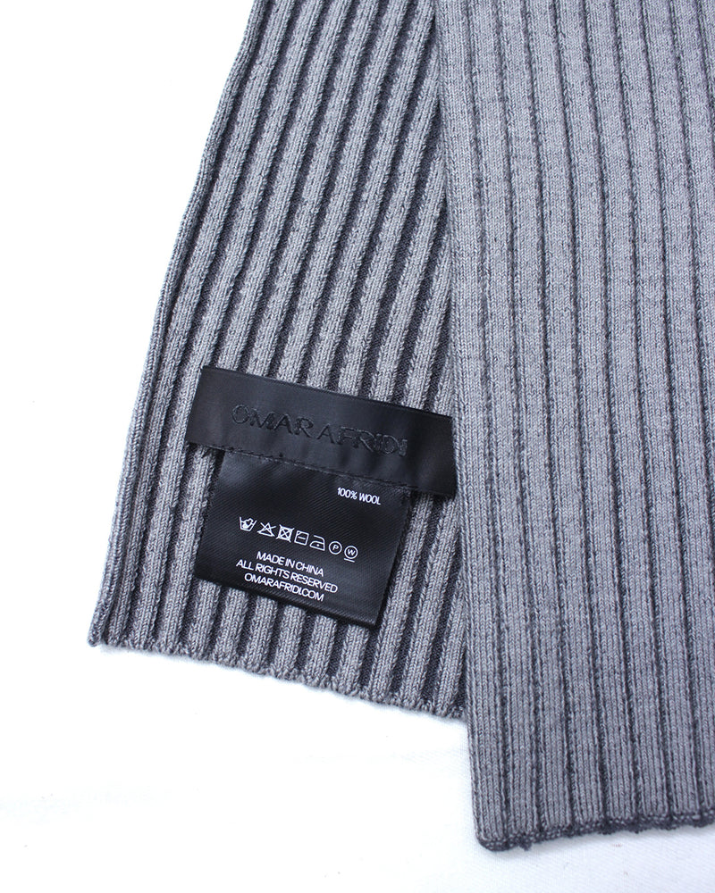 OMAR AFRIDI オマールアフリディ 通販 ARTICULATED KNITTED SCARF (OA