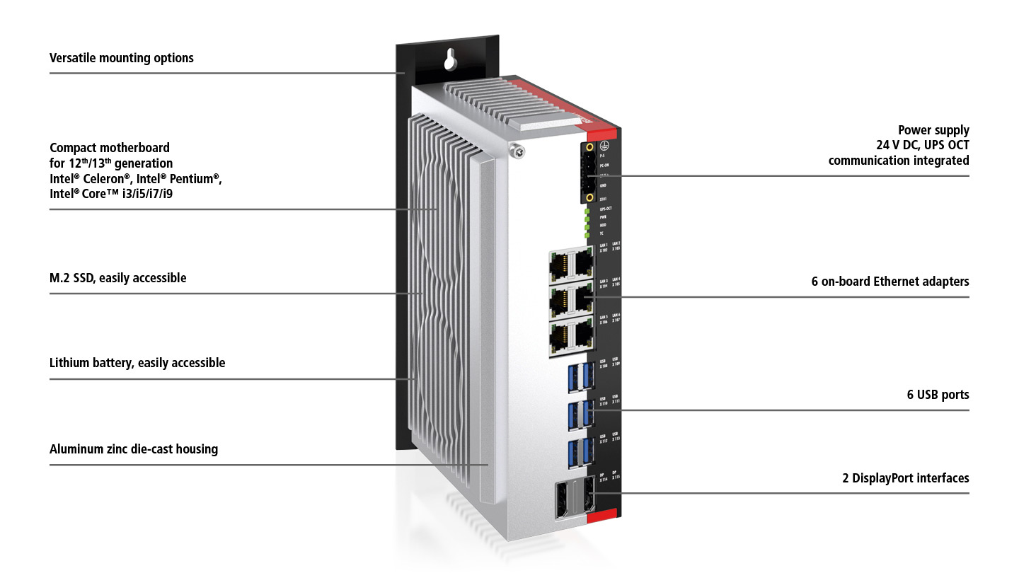 C6040 | Ultra-compact Industrial PC | ベッコフ 日本