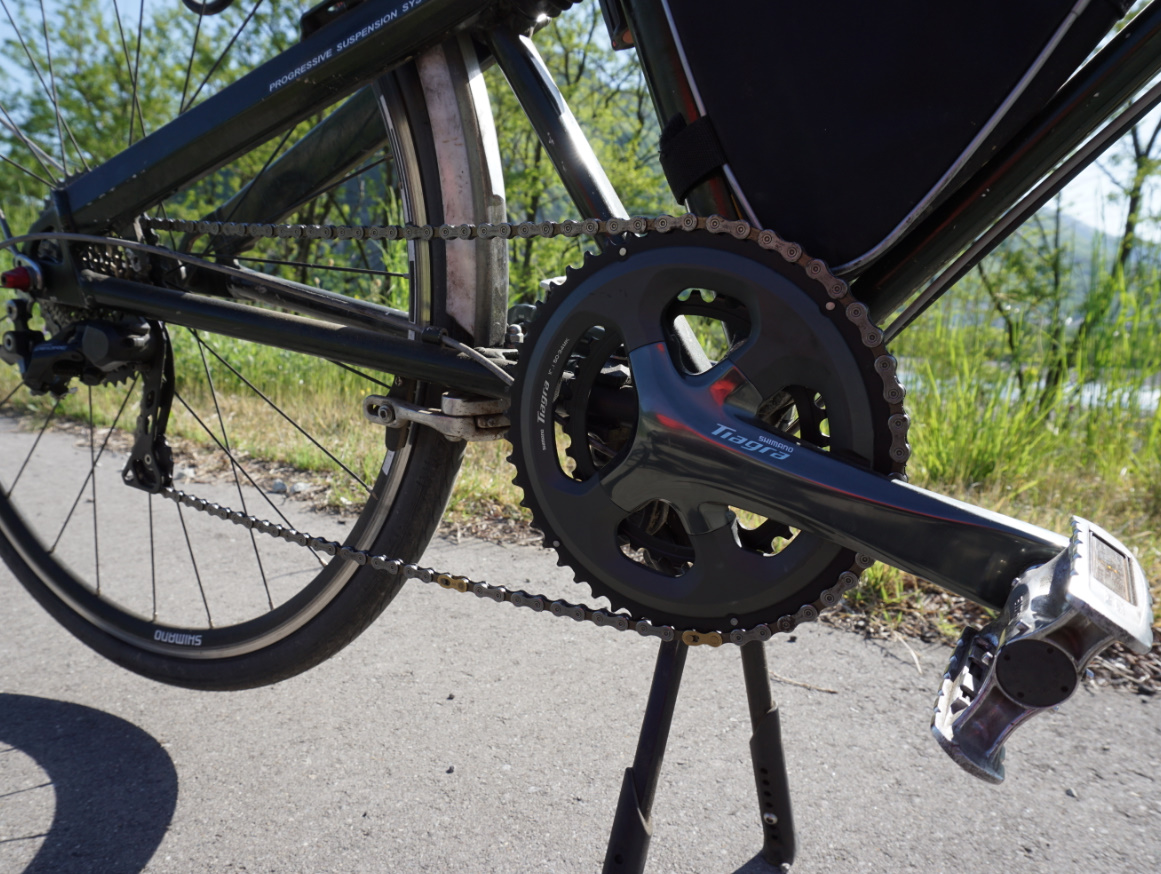 フロントダブル化】クロスバイクやママチャリやMTBの前ギアを2枚にして