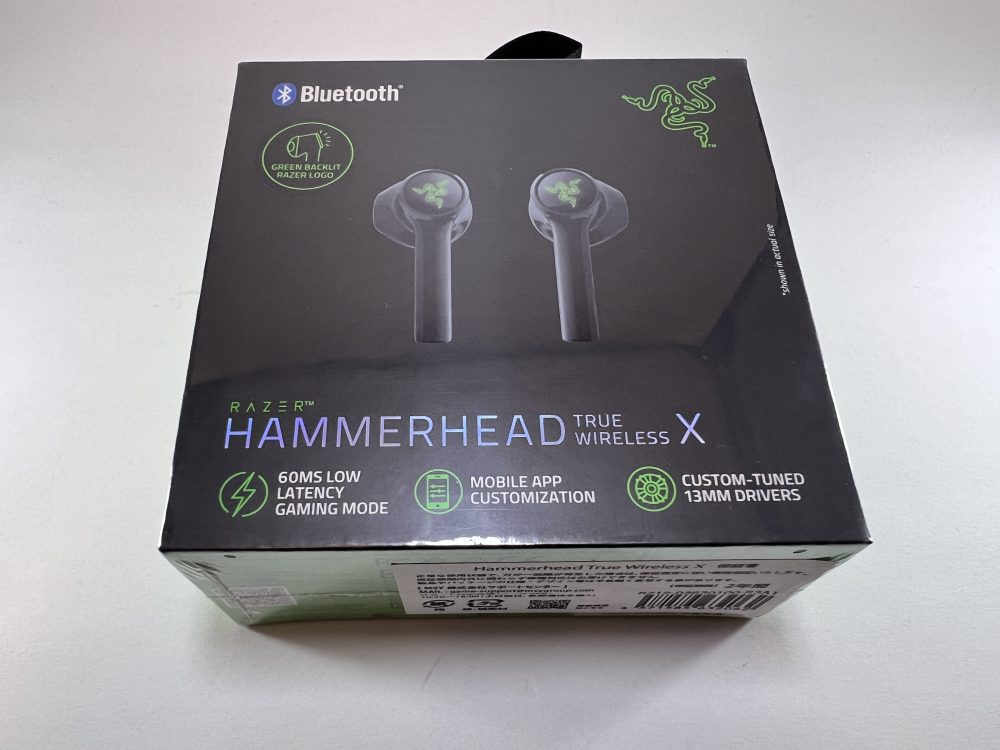 Razer ワイヤレスイヤホン HAMMERHEAD TRUE WIRELESS Xをレビュー