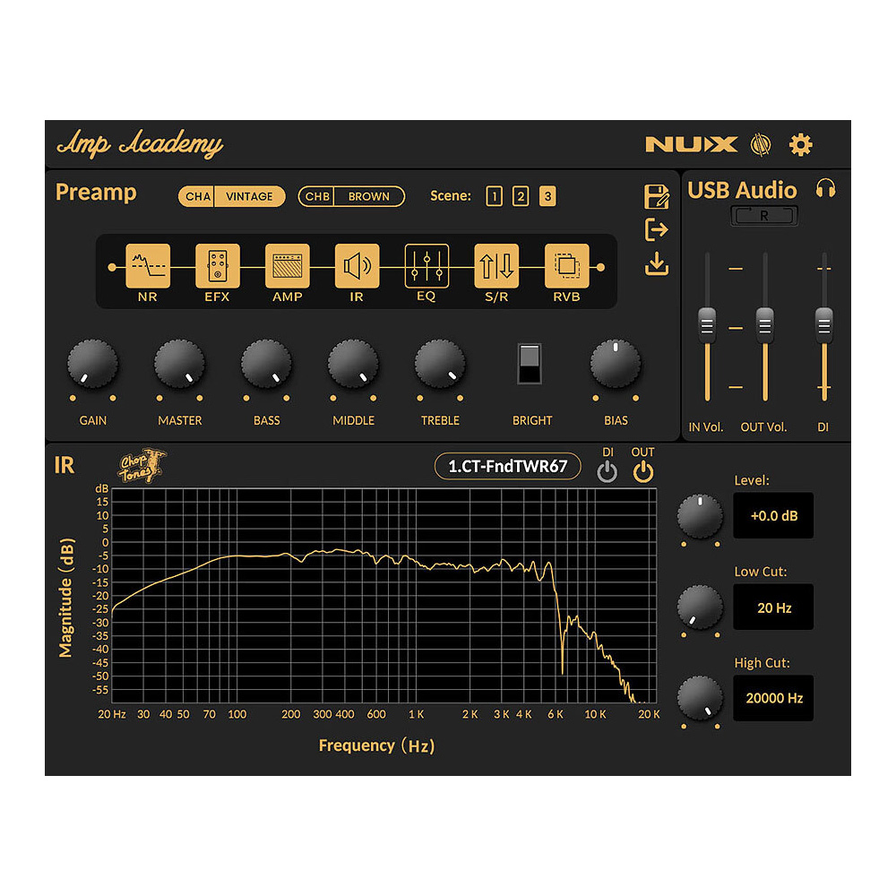 NUX Amp Academy [World-class Stompbox Amp Modeler]｜ミュージック