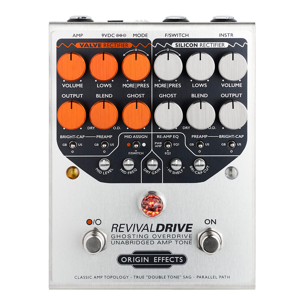 ORIGIN EFFECTS RevivalDRIVE and Footswitch Bundle｜ミュージック