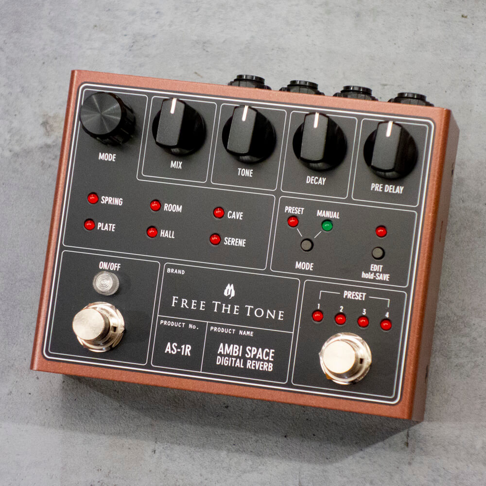 Free The Tone AMBI SPACE / AS-1R [DIGITAL REVERB]｜ミュージック