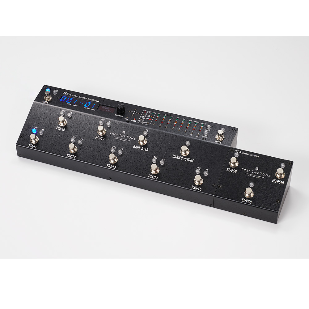 Free The Tone EFS-3 EXTERNAL FOOTSWITCH｜ミュージックランドKEY