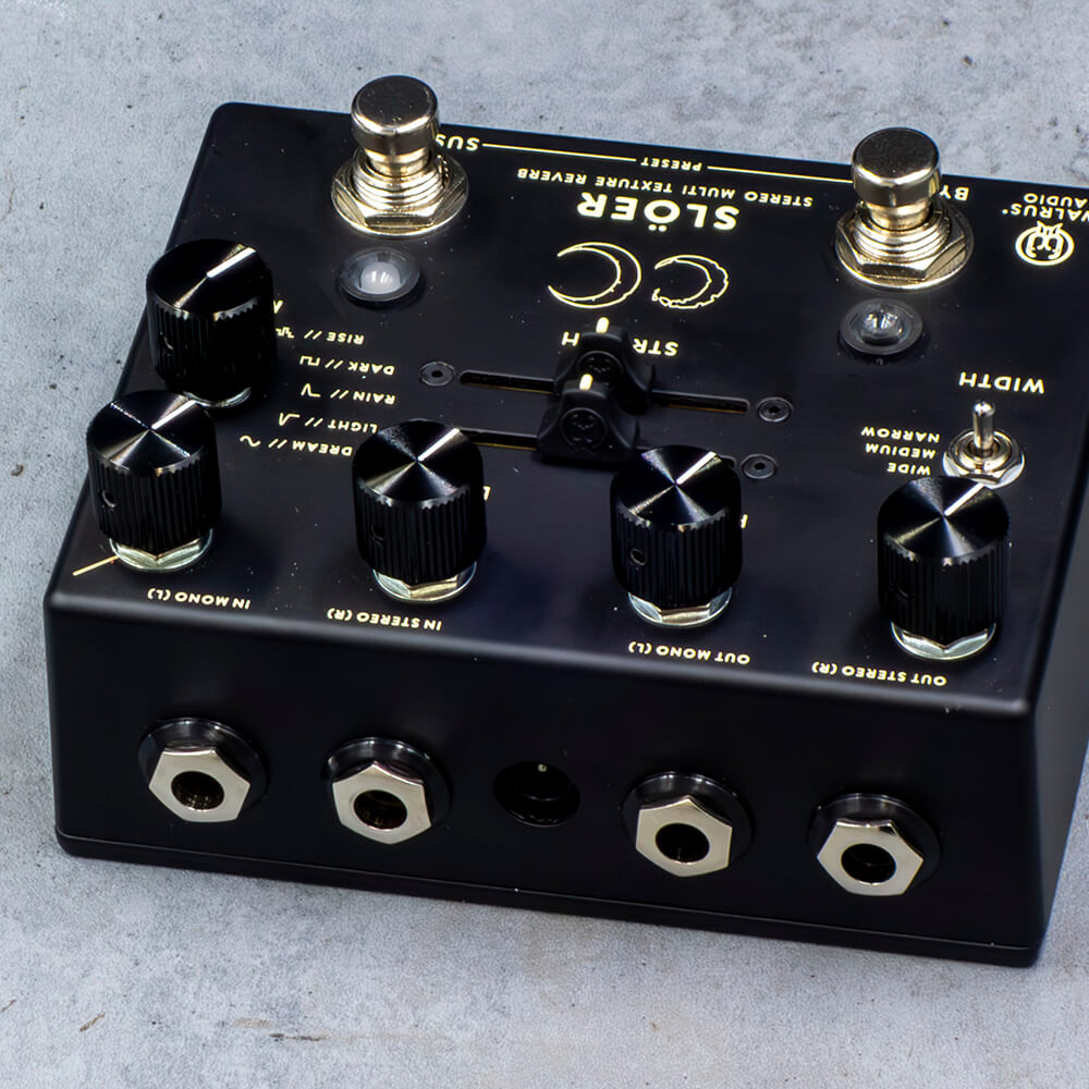 WALRUS AUDIO Slöer Stereo Ambient Reverb [WAL-SLOER #BK