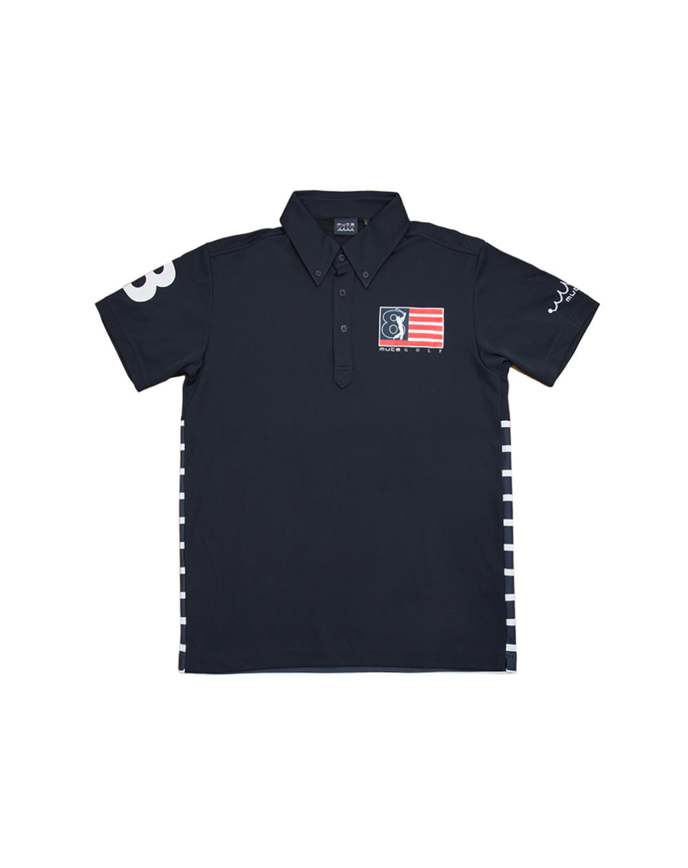 muta MARINE GOLF BACK BORDER ポロシャツ [全2色] – muta Online Store
