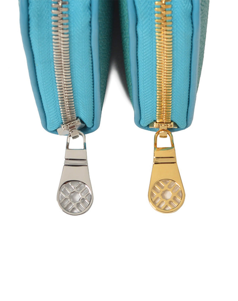 ガルーシャ・LARGE ZIP長財布（ターコイズ） – muta Online Store