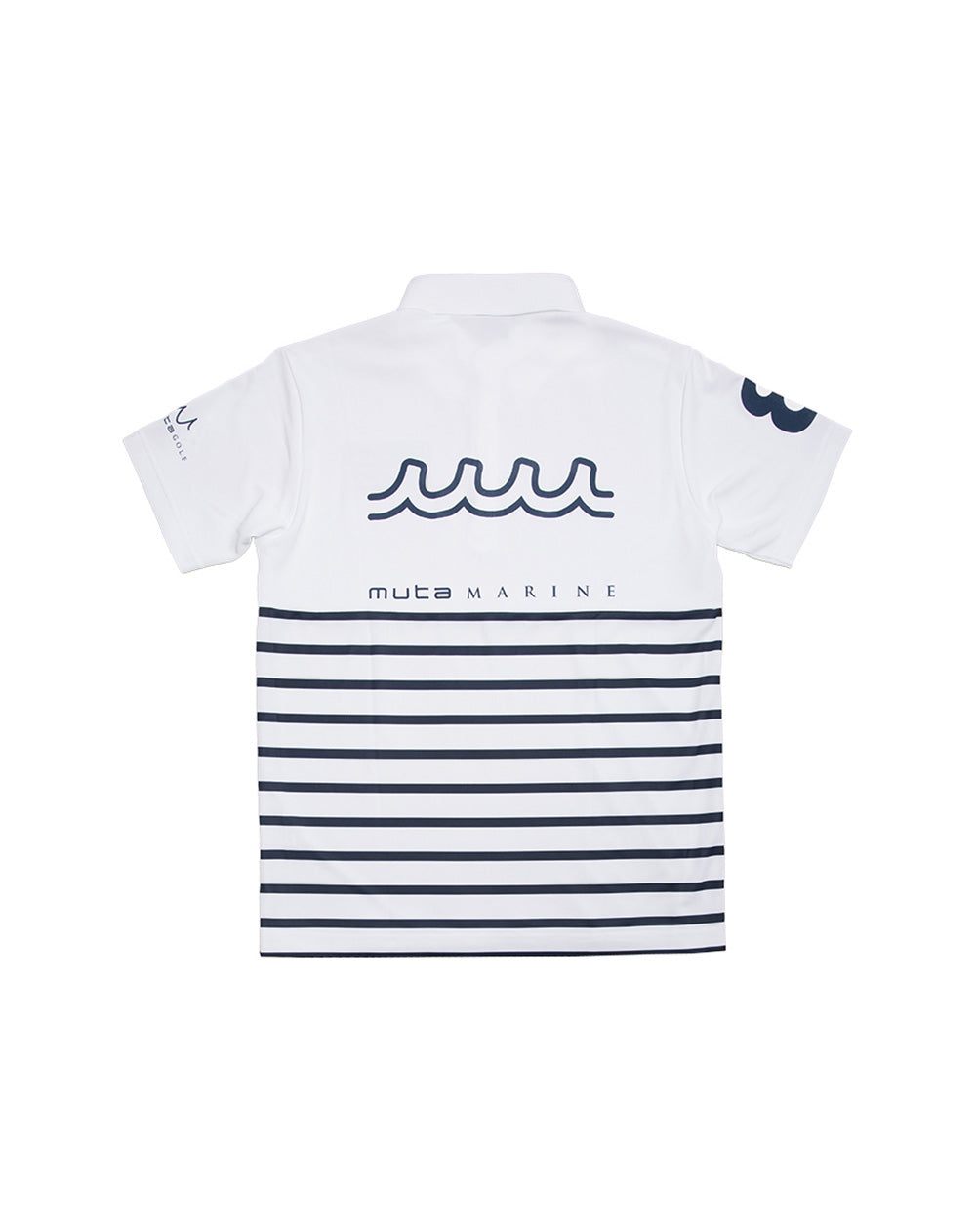 muta MARINE GOLF BACK BORDER ポロシャツ [全2色] – muta Online Store