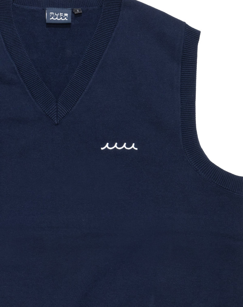 Vネック ニットベスト [全3色] – muta Online Store