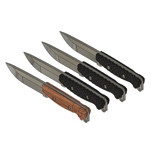 Items | カスタム用槌起ハンドルM（ビス付き） / ホワイト（無塗装