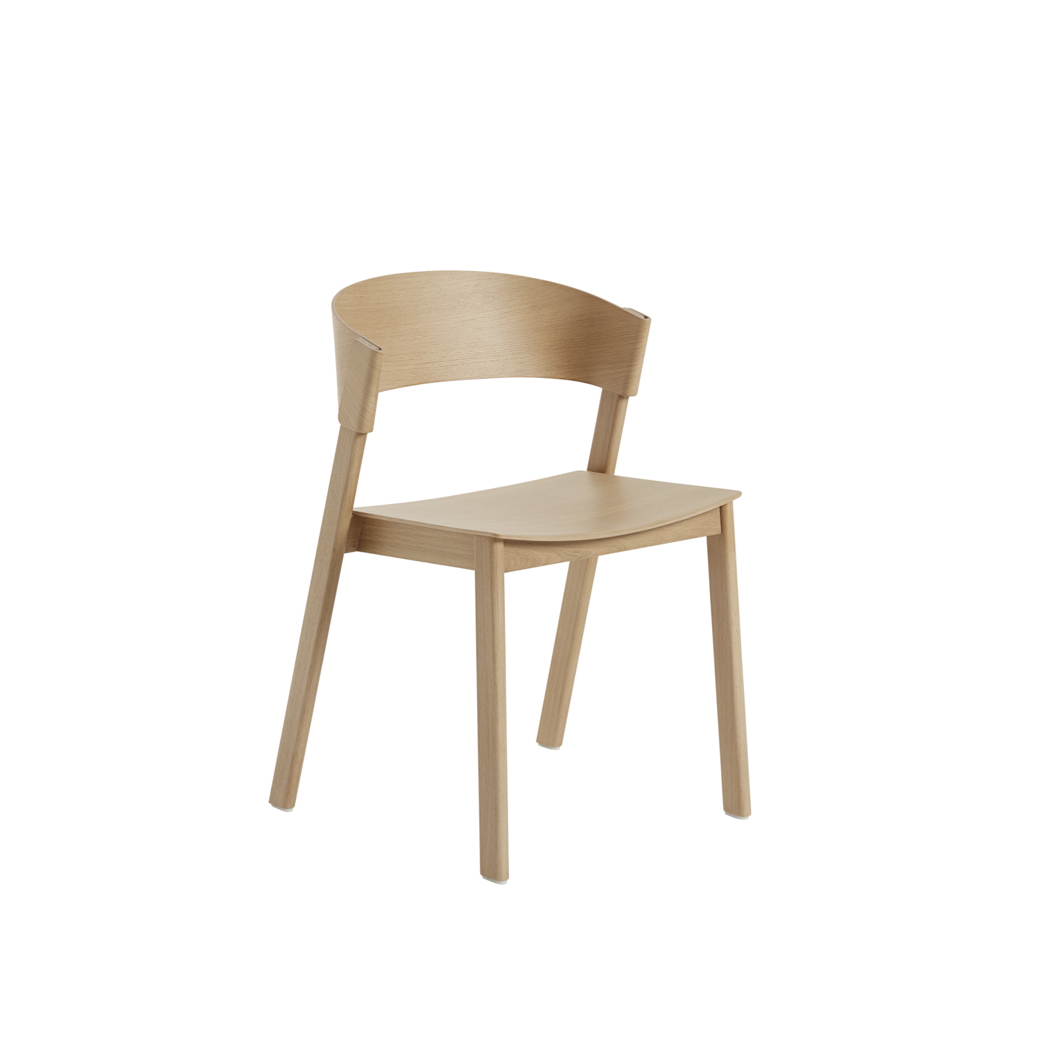 Cover Side Chair | A contemporary take on the wooden chair