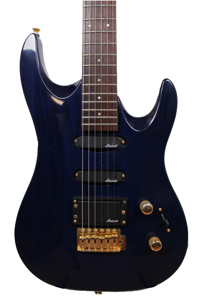 Aria Pro Ⅱ エレキギター MAGNAシリーズ パープルグラデーション Aria