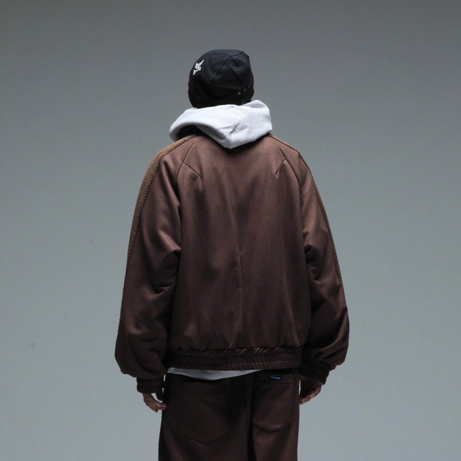 MUZE TURQUOISE LABEL - SWITCHING TRACK BLOUSON(BROWN)ミューズ