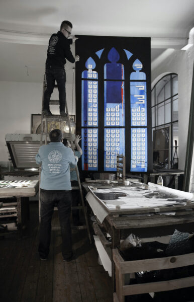 Schreiter in the Making | Stained Glass Museum — a unique, living