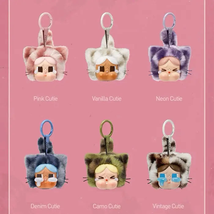 POP MART CRYBABY Wild But Cutie Series Vinyl Plush Pendant Blind