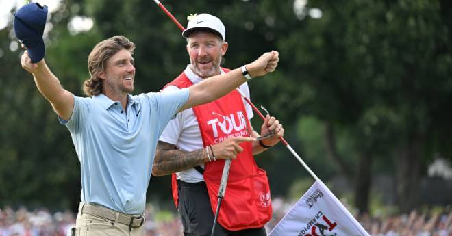 ウッズ、レブロンら祝福「ふさわしい」 フリートウッドが米ツアー初