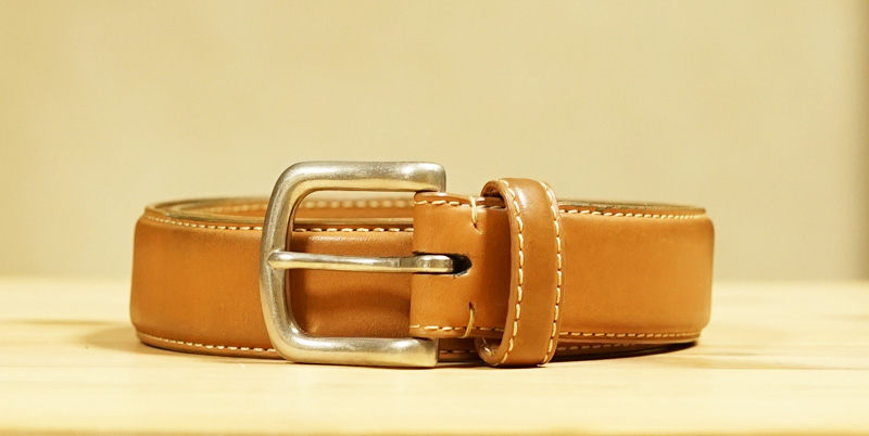 Vintage Works DH5689 TAN( 薄茶）ブライドルレザーベルト エイジング