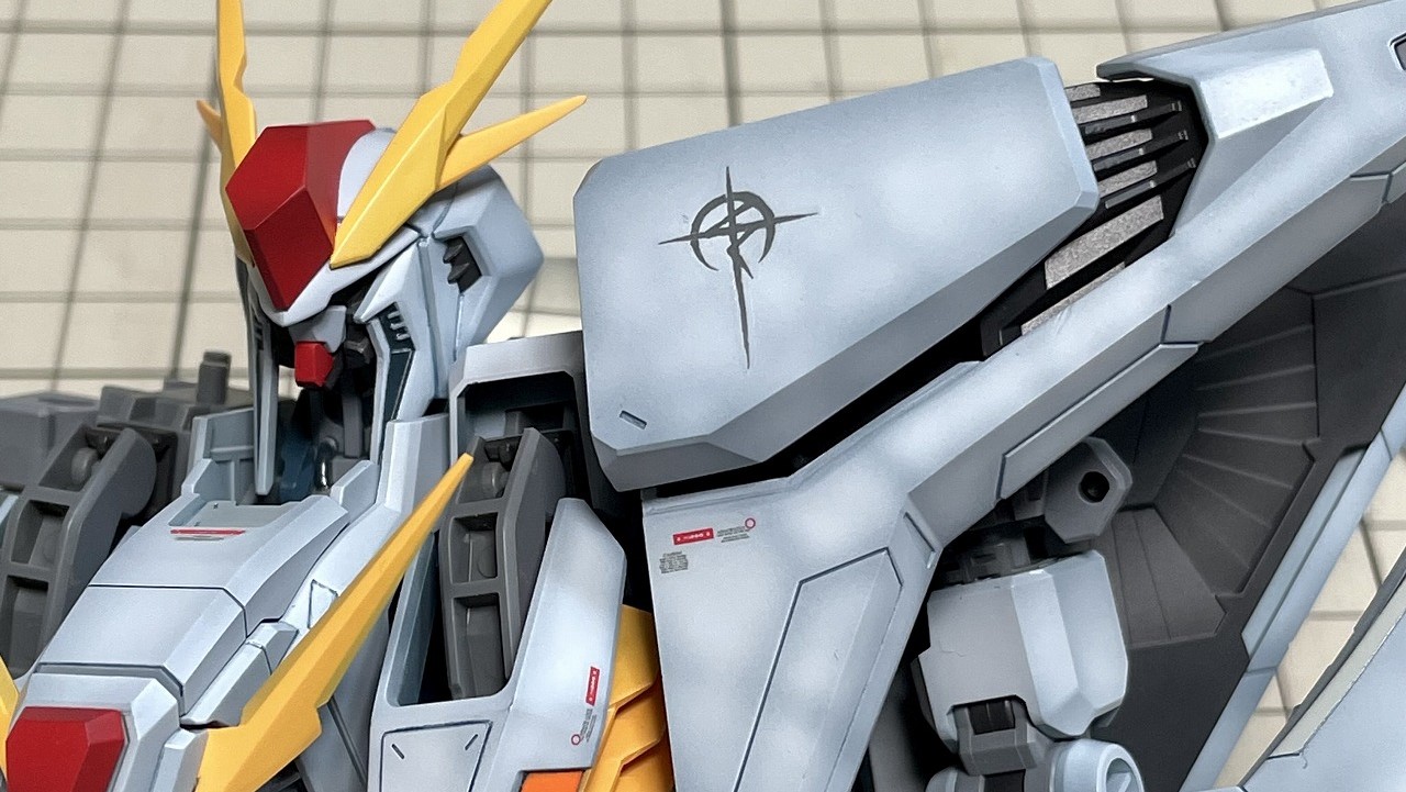 HGUC Ξガンダム 塗装の続きと塗り分け | 俺のガンプラブログ
