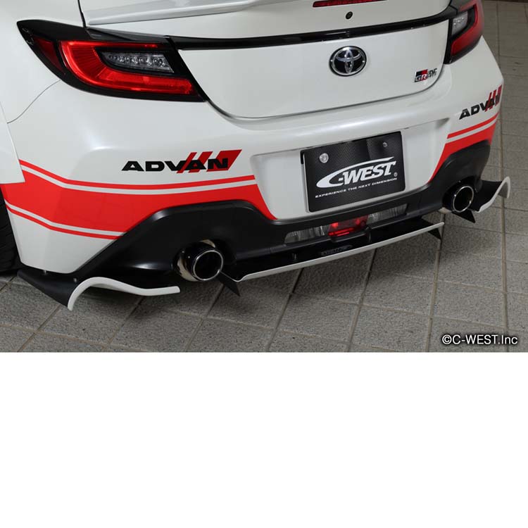 C-West Rear Diffuser for Toyota GR86 (ZN8) 2022+ | Miami FL Japan