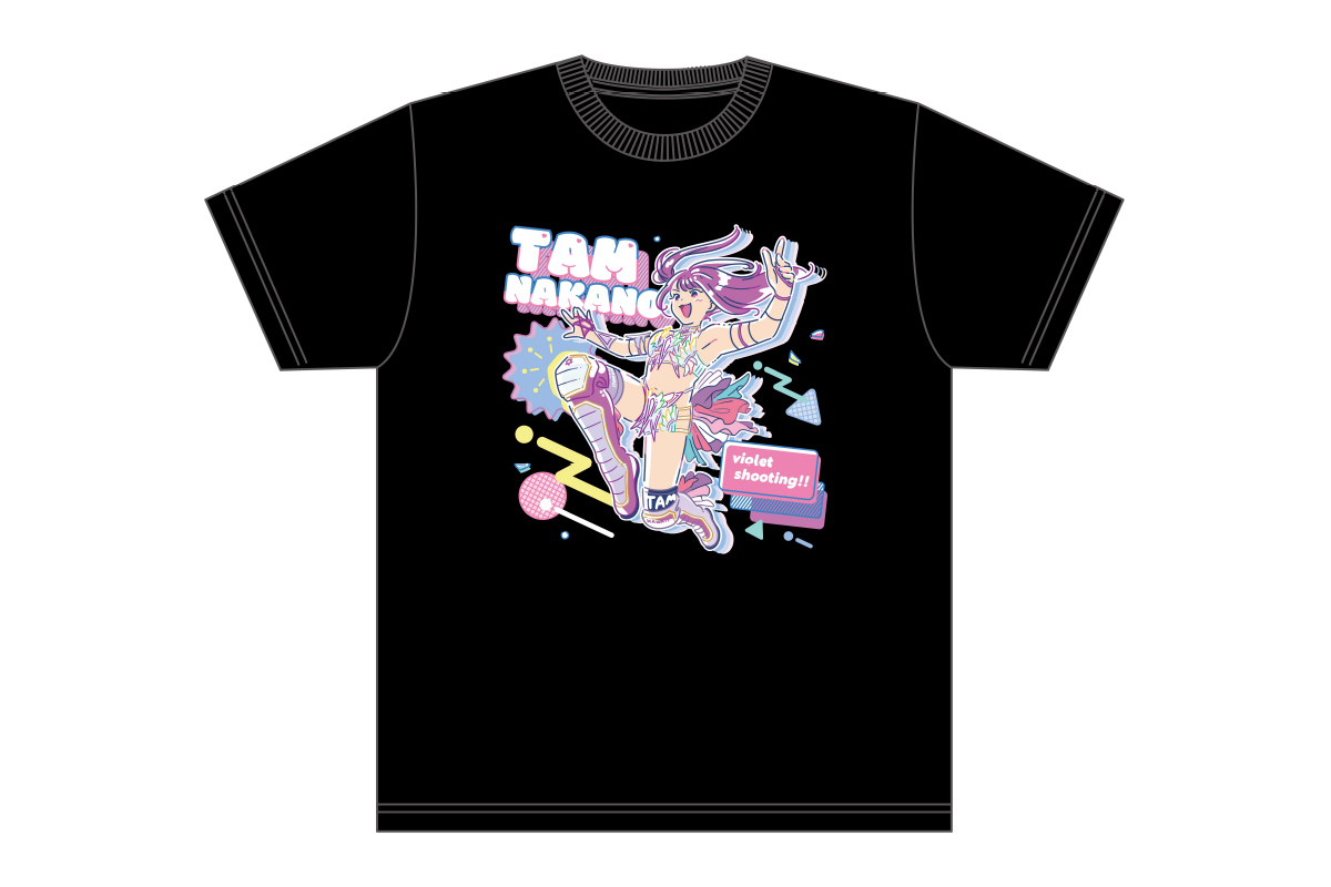 中野たむポップイラストTシャツ | My STARDOM