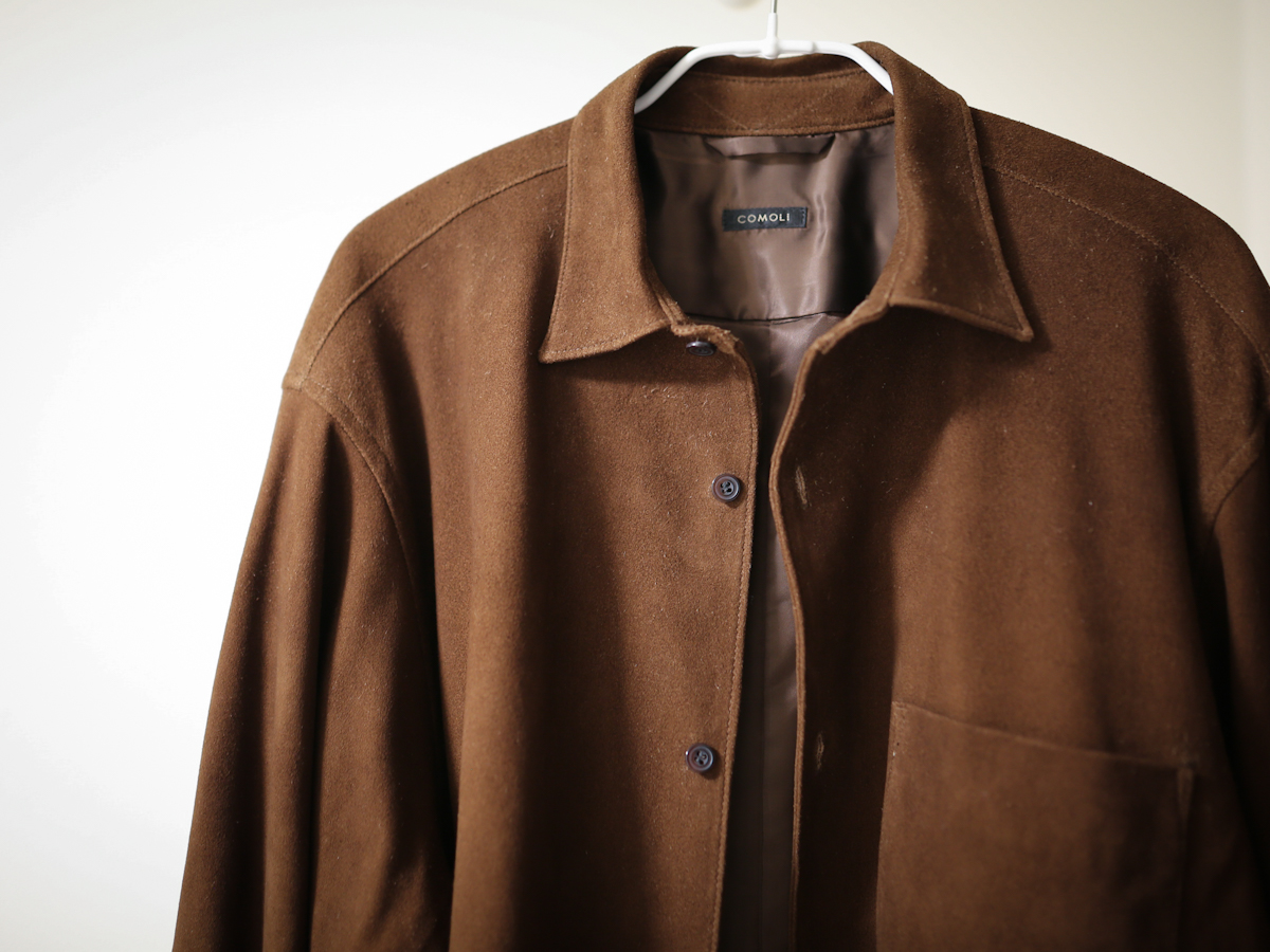 COMOLI スエード コモリシャツ | めもぶろ