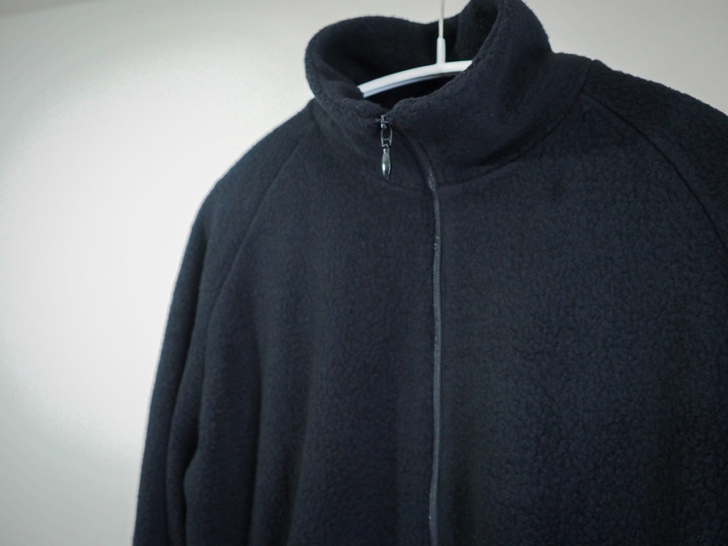COMOLI ウールフリース ジップアップジャケット | めもぶろ