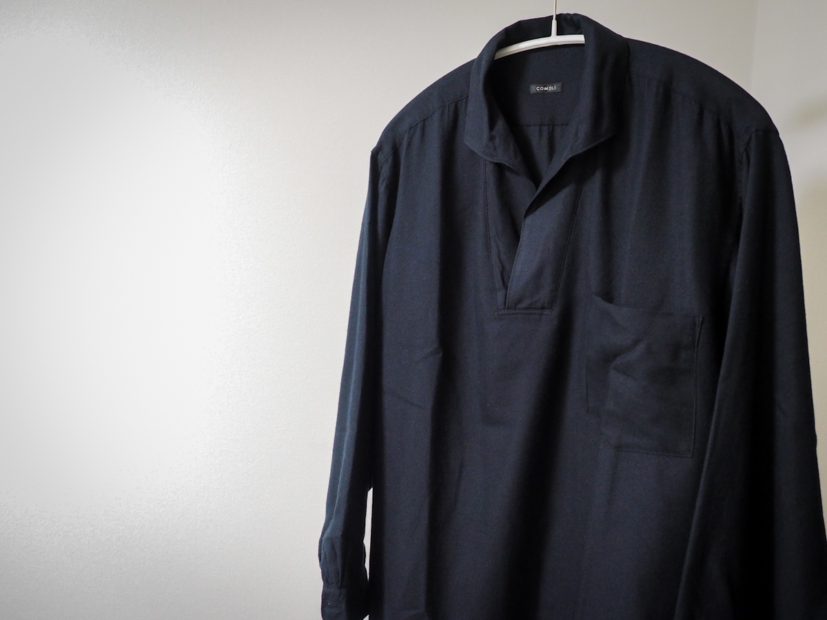 COMOLI シルクネル スキッパーシャツ 購入レビュー【2022SS】 | めもぶろ