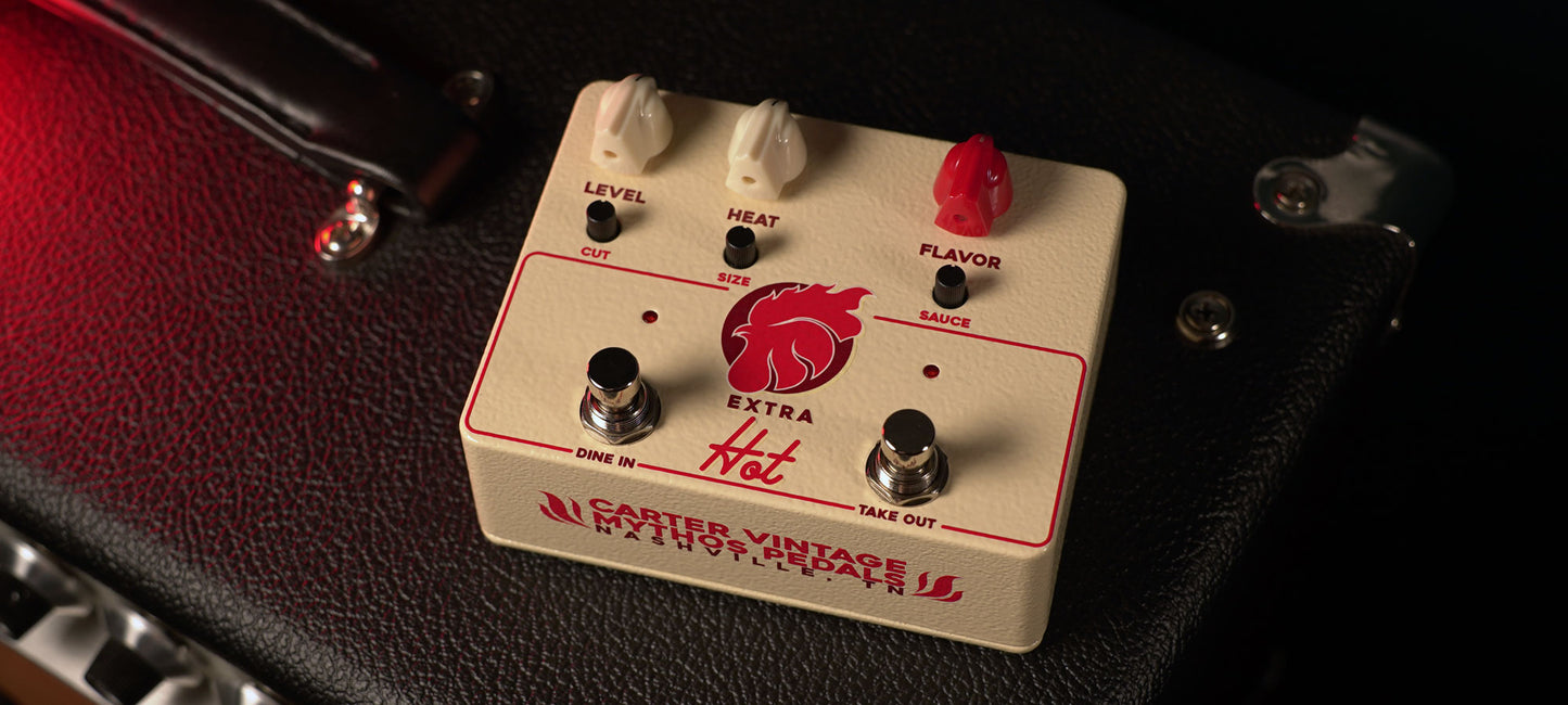 Extra Hot Dual Overdrive – Mythos Pedals