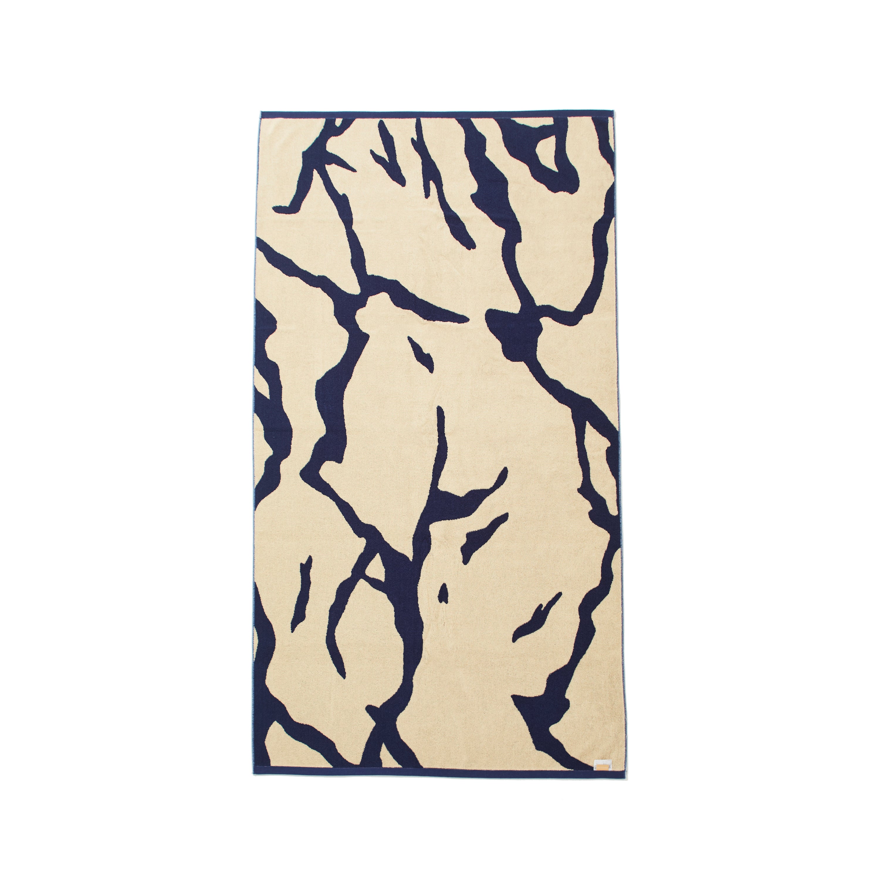 TOWEL BLANKET : Thunder in the dark / blue – MYTONE