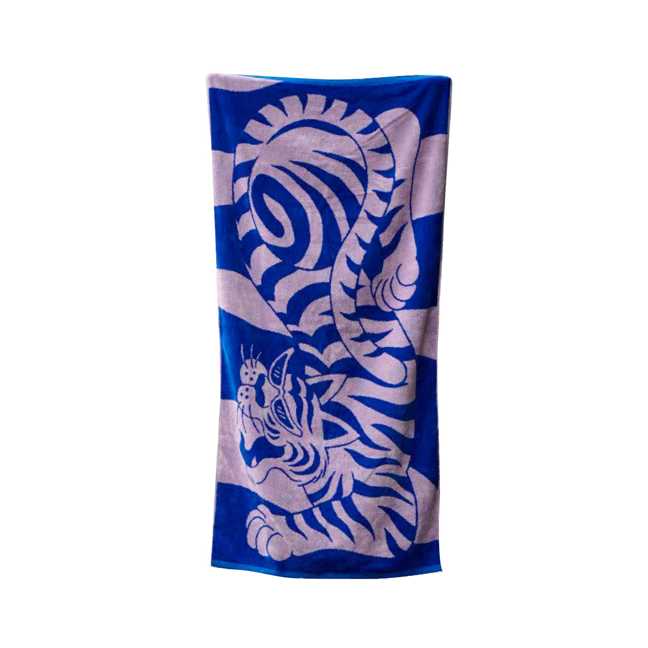 なくなり次第終了〉BATH TOWEL : Tiger by Hélène Jacobs – MYTONE