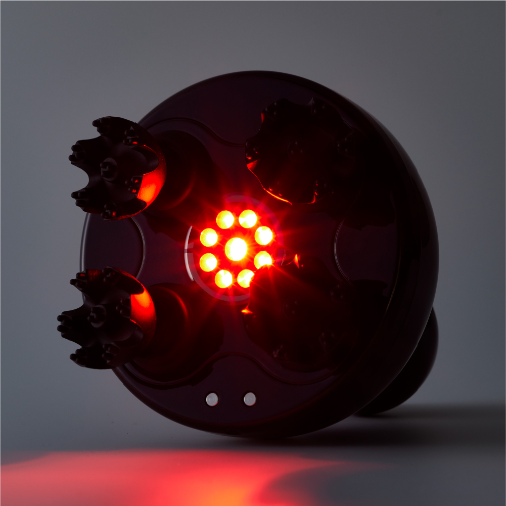 ヘッドマッサージャー｜ミノキシジル塗布前の頭皮ケア 電気針・EMS